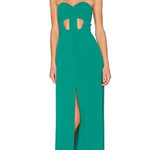 NBD x Naven Twins, Maxi Dress, Medium, Green